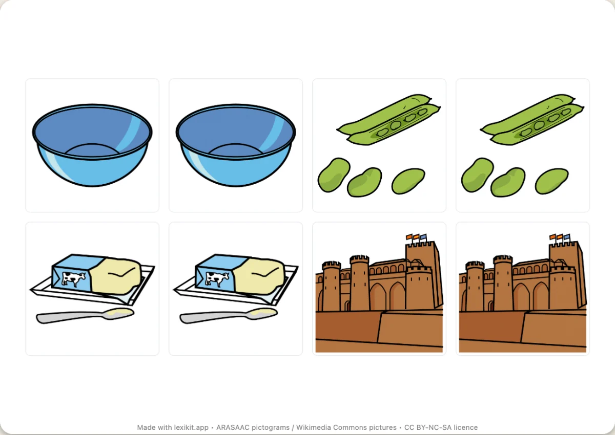 Memory game to print, first page: Kings and queens