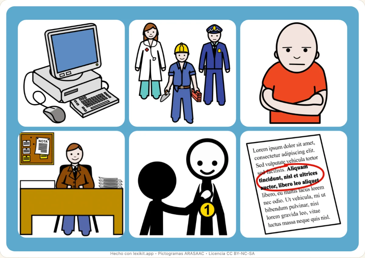 Bingo para imprimir, primera página: Buscar empleo